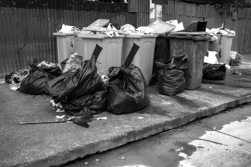Skip hire service in Notting Hill street