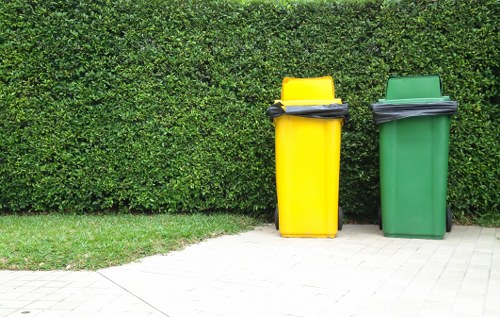 Healthy, clean garden post waste removal