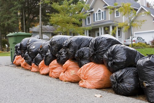 Clean and organized property after muck away services